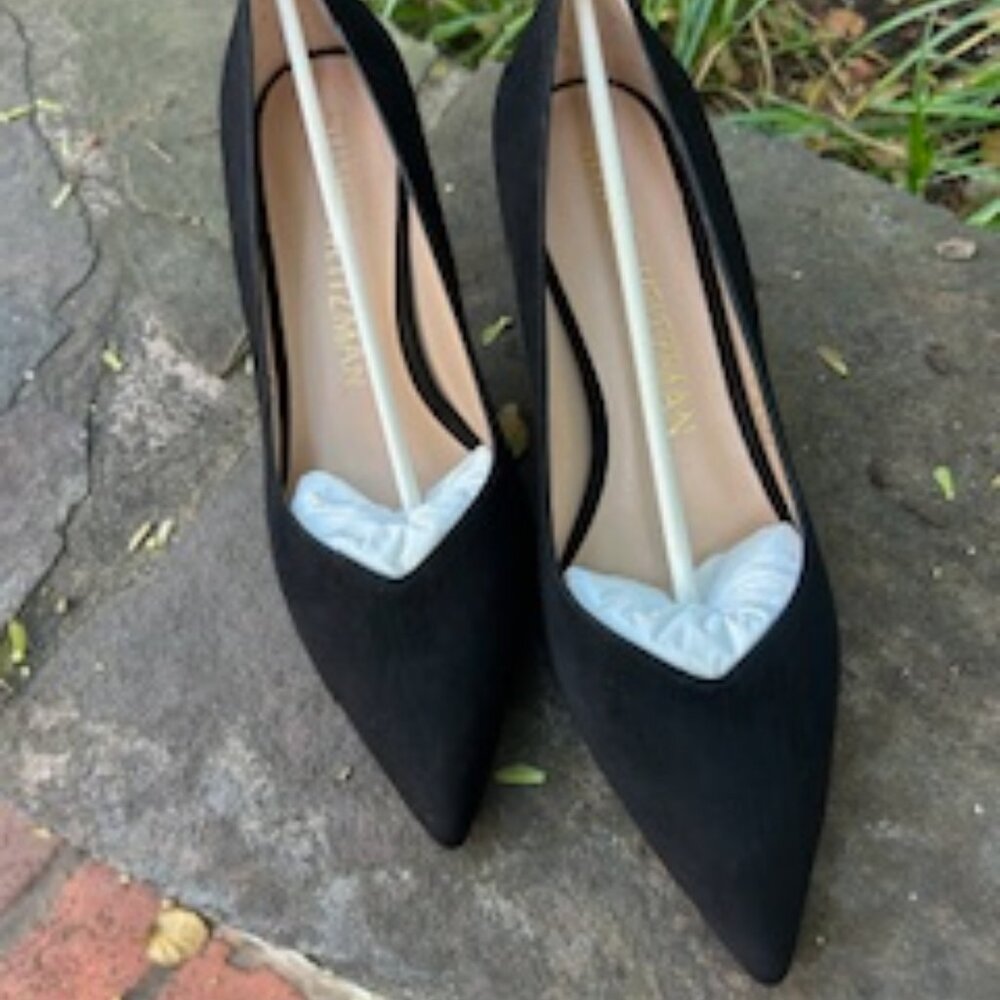 Suede Pumps